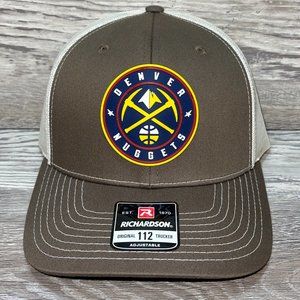 Denver Nuggets 3D Snapback Trucker Hat- Chocolate Chip/ Birch